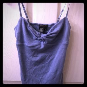 BCBG XS Light Blue Adjustable Tank Top NWOT